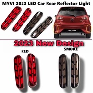 Perodua Myvi Facelift 2022 2023 LED Car Rear Bumper Reflector LED Light Brake Signal Lamp DRL Access