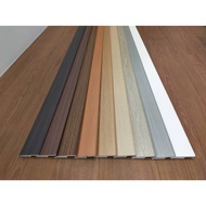 *READY STOCK* 70mm PVC Skirting (Cut half to 4 Feet)