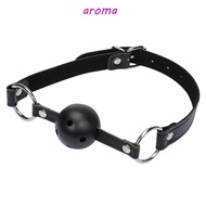 AROMA Bondage Harness Ball Durable Creative For Couples Colorful Plastic Bondage Lips Ball