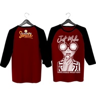 Women's 3 Sleeve T-Shirt/4 / Women's Tops Smile Screen Printing / Women's T-Shirt/ T-Shirt T-Shirt T