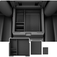 Center Console Organizer Compatible with 2025 Toyota 4Runner Armrest Trays Storage Box Replacement f
