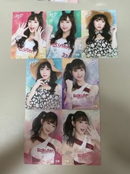2021年 台灣 Rakuten girls 樂天女孩卡 vol.2 艾璐 7張 Rakuten Monkeys 樂天桃猿啦啦隊 Official Trading Cards 卡 