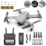 2021 New E88 Mini Drone 4k HD Dual Camera 1080P WiFi FPV Drone Height Maintaining Foldable Quadcopter Drone RC Dron Toy