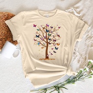 Y2k Butterfly tshirt women Y2K funny graphic tshirt female comic clothes