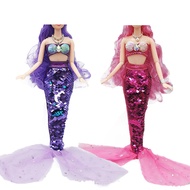 2 sets of 11.5-inch doll role-playing costumes similar to fairy tale beauties, fishtail wedding dres