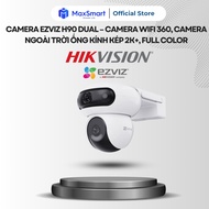 EZVIZ H90 Dual Camera – WiFi 360 Camera, Dual Lens Outdoor Camera, Full Color
