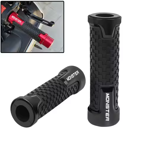 7/8'' 22mm Universal Handlebar Hand Bar Grip Replacement for M900 M 900 Monster 821 400 600 620 695 