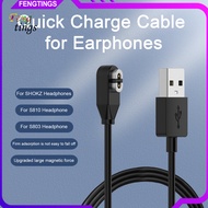 [Ft] Fast Charging Cable for Earphones Magnetic Charging Cable for Headphones Fast Charging Magnetic Cable for Aftershokz Headphones Southeast Asian Buyers' Choice