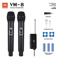 J.BL VM-8 Portable Wireless Microphone Rechargeable Wireless Microphone Mini Receiver Stable Signal