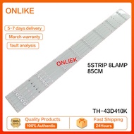 (NEW 1 SET) TH-43C410K / TH-43D410K / TH-43E410K PANASONIC 43" LED TV BACKLIGHT TH-43D410 TH-43E410 