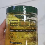 [Best Seller] ECO Hair Styler Styling Gel Wax Olive Oil Hair Control Styling Wax 4.8