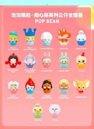 Pop bean Molly the painter blue Princess Duckoo Vivicat Kenneth Fox Dimoo Original Fox Bobo &amp; Coco Skullpanda Rose Lavender Zimomo Pink Labubu Mint Tycoco Pucky Unicorn Baby Poko Crybaby Brown Blonde Ver. pop mart 盲盒 散買指定款 確認款