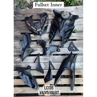 【Fast Shipping】100% Original YAMAHA LC135 V4/V5/V6/V7 INNER Fullset / full set inner