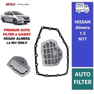 MIZU NISSAN Almera 1.5N17 AUTO FILTER 31398-85X02 2011-2018 31728-3MX0A OEM Auto Transmission Filter