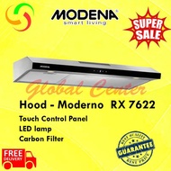 SLIM COOKER HOOD MODENA MODERNO RX 7622 TOUCH SCREEN GARANSI RESMI