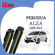 Perodua ALZA Dedicated Wiper PERODUA ALZA (2009-2022) Double Rubber Strip Wiper Cartilage Wiper Fron