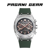 Pagani Gear  Jam Tangan Lelaki Men's Rubber Quartz Watch PG-G2010