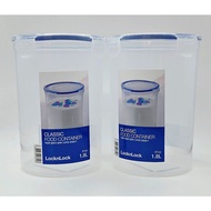 #Limited Edition Flash Sale# 2P Set LocknLock 1.8L Classic Round Food Storage Container BPA Free Cas