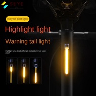SUYO Bike Light, Night Riding Lights Bicycle Accessories Led Bike Tail Light, Portable Chargeable Ultra Bright Running Water Pilot Lights Bicycle