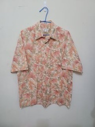 Pierre cardin 皮爾卡登  韓國製 夏威夷襯衫#23旋轉生日慶