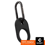 SPIGEN Case for AirTag [Vault] Tough Mil-Grade TPU and Sandstone Texture Offers Convenient Carabiner