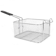 Electric fryer basket, electric fryer racket