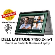 [ AI ] Dell Latitude 7450 2-in-1 Business Laptop | 14.0'' |Ultra 5 135U/16GB/256GB|Win11/Office 2021
