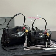 Crocodile Pattern Rodeo Tote Bag Handbag Shoulder Bag Crossbody Bag Fashion Female Bag High-End Feel