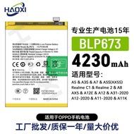 Haoxi Battery Blp673 for Oppo Mobile Phone Battery A5/A3s/A7/A5s (Ax5s)/Realme C1/Realme 2
