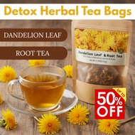 Organic Dandelion Root Tea Strong Liver Health Support Anti-Inflammatory Immune Boosting