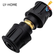 LY High pressure hose adapter, Plastic Water Pipe Extension Accessories High pressure quick connector, Universal Black Quick Connection Pressure washer quick adapter for Karcher