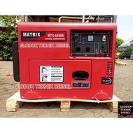 NEW NEW GENSET SILENT 5 KVA SOLAR 5000 WATT MATRIX MTX 6800 ORIGINAL TERBAIK