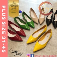 Pointed Toe Flat Plus Size Shoe 31- 44 45