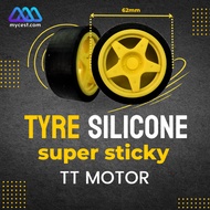 Silicone Tire for TT Wheel ( Sumo Robot )