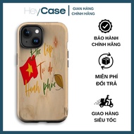 IPhone case with rustic and creative design about the independent desire of the Vietnamese ethnic gr
