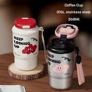 Coffee Cup 316L Stainless Steel Cute Fashion Girl Gift