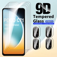 8In1 Camera Glass Screen Protector Tempered Glass For Xiaomi Poco C71 5G Protective Glass Poco C71 C
