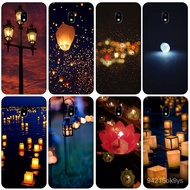 Lamp Street Light For Samsung Galaxy S7 S8 S9 S10 Plus A5 A10 A40 J3 J5 J6 J7 2016 2017 2018 Coque S