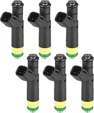 X AUTOHAUX 6pcs XR3Z9F593AA Fuel Injector Nozzle Replacement for Ford E-150 E-250 Econoline/Club Wag