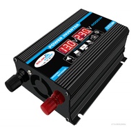 MA 4000W Peak พลังงานแสงอาทิตย์อินเวอร์เตอร์ DC 12V to AC 220V อลูมิเนียมอัลลอยด์อะแดปเตอร์แปลงรถพร้