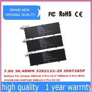 3282122-2S 3587265P Battery For Jumper EZbook 3 Pro 13.3",EZBook 3 Pro LB10, P313R,HW-3487265 EZBook