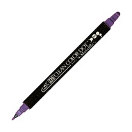 【Kuretake 日本吳竹】ZIG Clean Color Dot 點點筆 金屬色 紫色 (TC-8100-124)