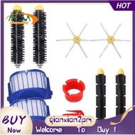 【rbkqrpesuhjy】Replacement Kits for IRobot Roomba 600 Series Main Brush Six-Arm Side Brush Filter