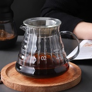 1pc Glass Coffee Carafe, Standard Coffee Server For Pour Over Coffee Maker, Clear Coffee Pot, Coffee