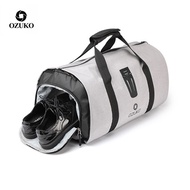 OZUKO Multifunction Men Suit Travel Bag Backpack Large Capacity Duffle Bag Suit Storage Trip Luggage