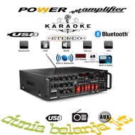 POWER AMPLIFIER KARAOKE SUNBUCK EQ USB BLUETOOTH 2000W