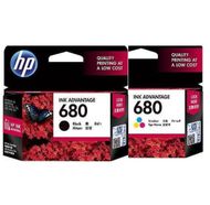 HP 680 Black/Tri-color ink/Black+Color