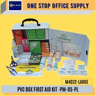 OKADA First Aid Kit PVC Box - PM-05-PL / Peti Kecemasan / First Aid Box / Emergency Kit / Emergency 