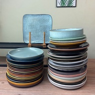 Ultra-Beautiful Ceramic Plate Collection Home Use Breakfast Plate Deep Shallow Irregular Shape Plate