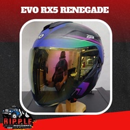 evo helmet rx-5 renegade half face